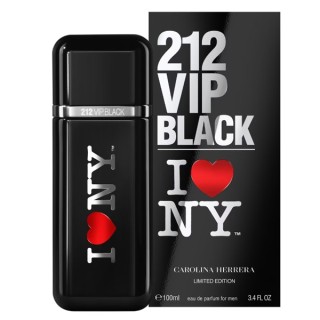 212 VIP BLACK I LOVE NY CAROLINA HERRERA 100 ML